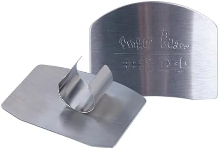 Stainless Steel Knives with Precision Guards for Safe and Efficient Cooking