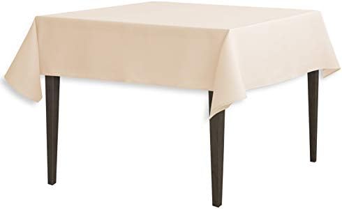 Versatile 54x54-Inch Polyester Tablecloth