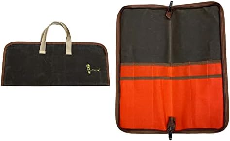 HANAKO 19 Long Waxed Canvas Zippered Knife Bag Gift