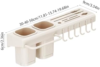 Versatile Plastic Knife Rack for Kitchen Organization