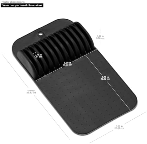Madesmart Premium Knife Mat Soft-Grip Non-Slip Organizer