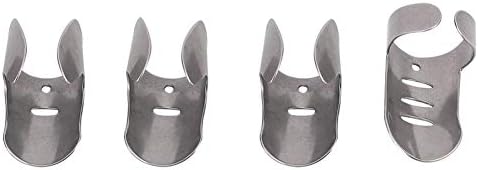 4-Piece Stainless Steel Finger Guards Safe Practical Protection for Your Kitchen