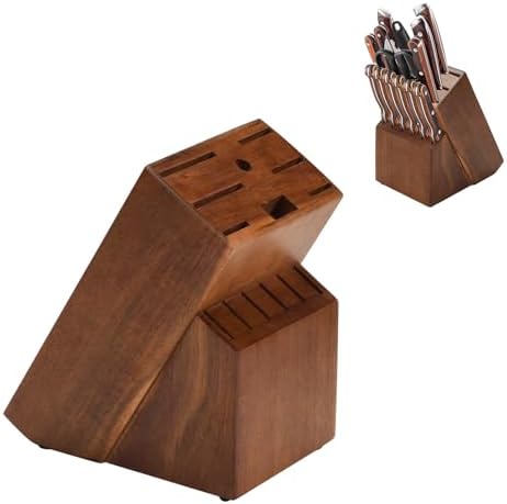 10-Piece Kitchen Knife Block for Organization