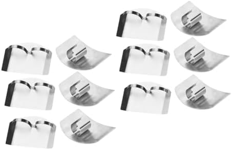 12 Pcs Stainless Steel Finger Guard Chopping Boards