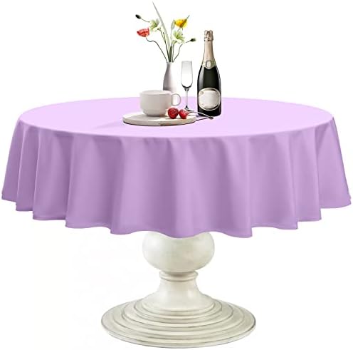 Softalker Round Tablecloth Waterproof Durable and Perfect for Outdoor Gatherings