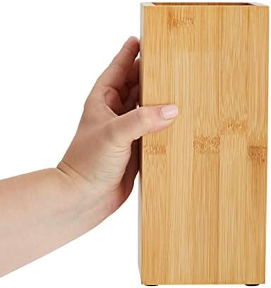 Elevate Your Kitchen with Juvale Bamboo Knife Block