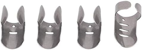 Noennull Stainless Steel Finger Guards Protect Hands While Cooking Eating