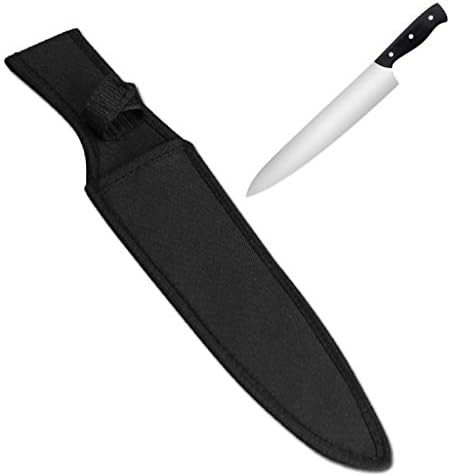 Morodo 1112 Chef Knife Scabbard Sheath Black Nylon