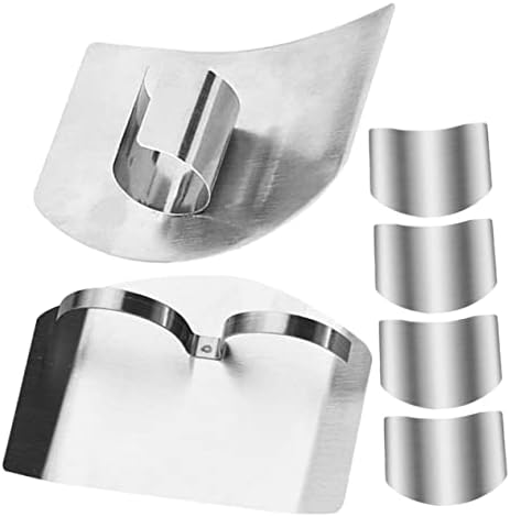 12 Pcs Stainless Steel Finger Guard Chopping Boards