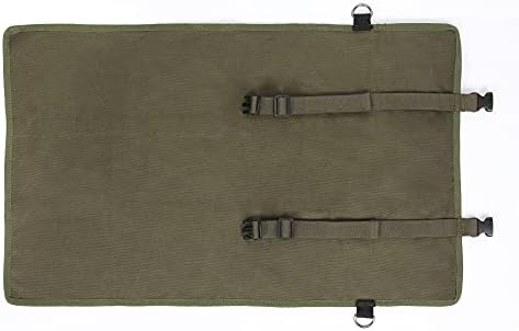 Heavy Duty 16 Oz Waxed Canvas Knife Roll Case
