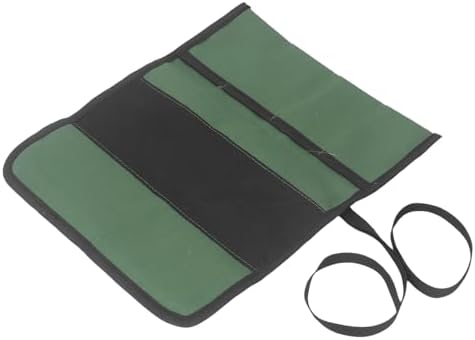 Double Layer Knife Roll Bag with 4 Pockets