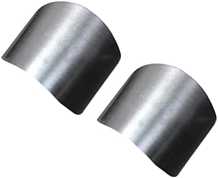 Stainless Steel Cutting Finger Protectors - 5 Piece Set