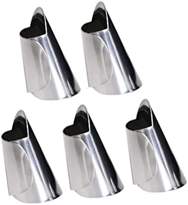 GOOHOCHY 5pcs Finger Protector Cutting Tools for Nuts and Vegetables