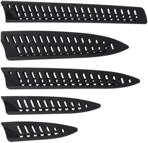 Aeaocvo 5-Piece Kitchen Knife Sheath Set