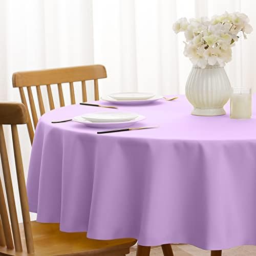 Softalker Round Tablecloth Waterproof Durable and Perfect for Outdoor Gatherings