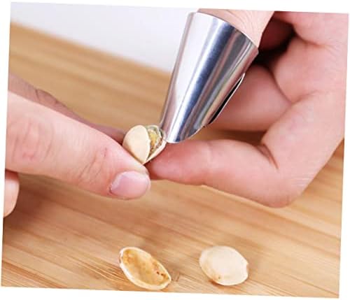 GOOHOCHY 5pcs Finger Protector Cutting Tools for Nuts and Vegetables