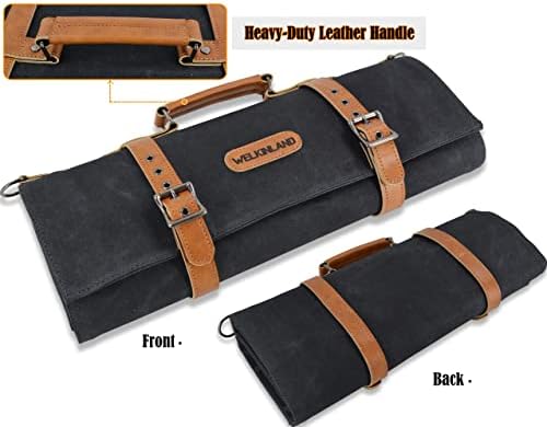 14-Pocket Knife Roll Case