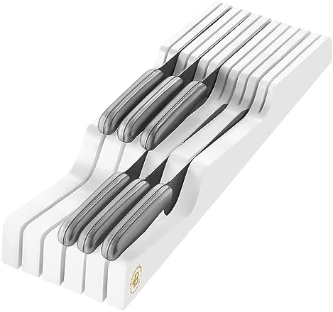Bamboo Knives Block Organizer