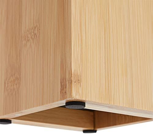 Elevate Your Kitchen with Juvale Bamboo Knife Block