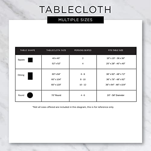 DII French Stripe Tablecloth 60x104_taupeBlack