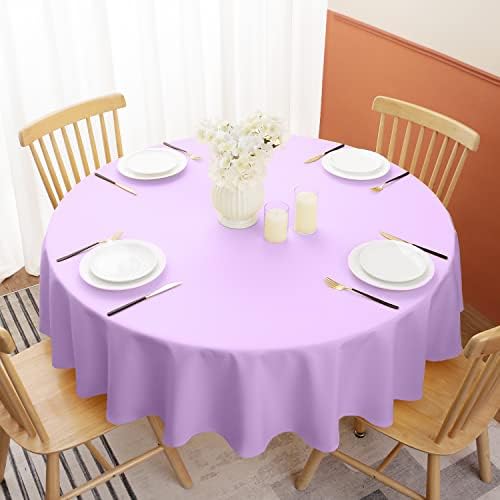 Softalker Round Tablecloth Waterproof Durable and Perfect for Outdoor Gatherings