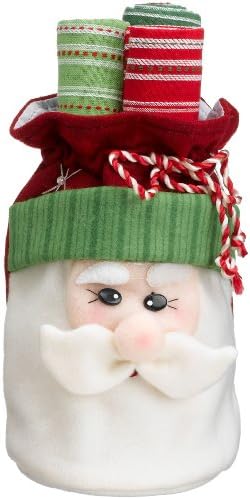 DII Santa Gift Bag with 3 Kitchen Towels