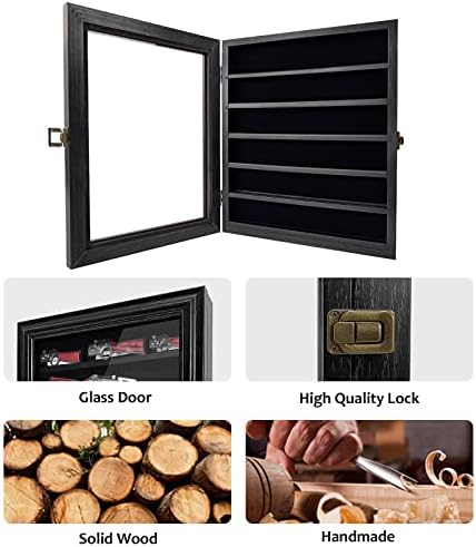 Ultimate Knife Display Case with HD Glass Shelves