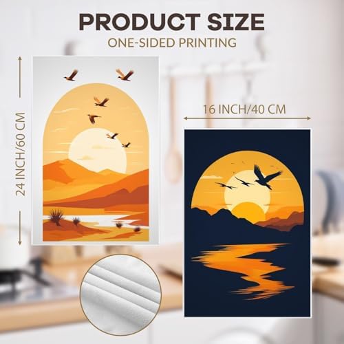 autumn-friendly kitchen towel set