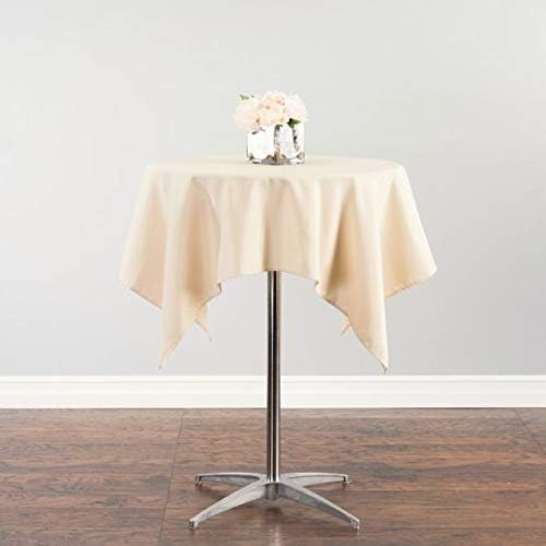Versatile 54x54-Inch Polyester Tablecloth