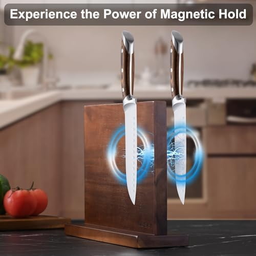 A Magnetic Knife Holder That Makes Storing Your Knives a breeze