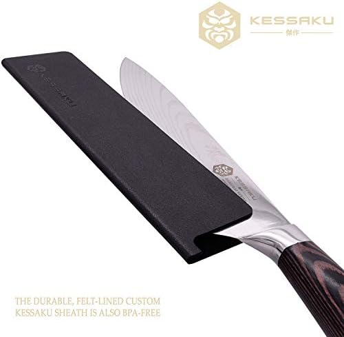 KESSAKU Sheath Set - 9 Piece Universal BPA-Free Knife Protection