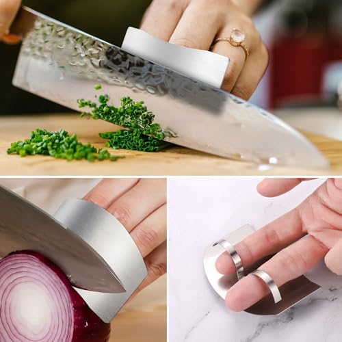 Stainless Steel Finger Guards for Cooking