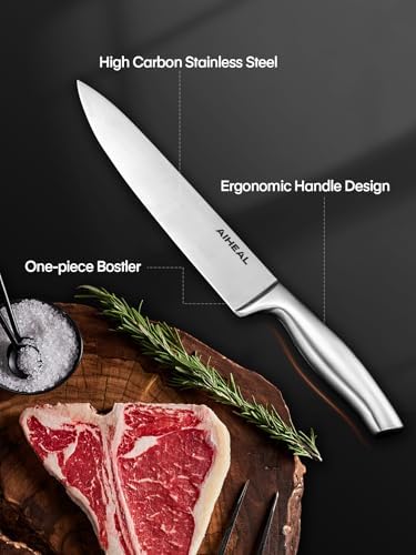 Aiheal Premium 17-Piece All-Purpose Knife Set