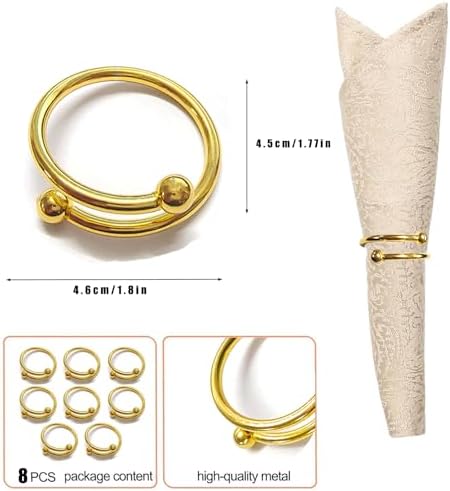 8-Piece-Gold-Napkin-Rings-Set