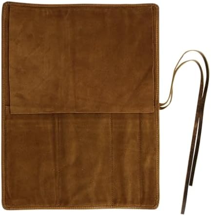 ELIZO Handcrafted Leather Knife Roll Bag