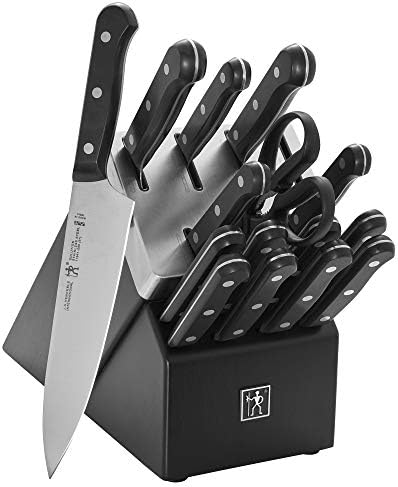 16-Piece Solution Razor-Sharp Knives Block Set
