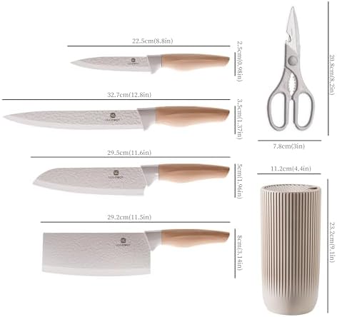 Stylish Sharp and Functional 6-Pack Knife Set