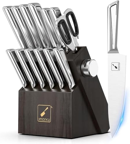 14-Piece Knife Set with Built-In Sharpener