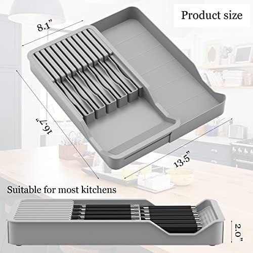 11-Knife Expandable Knife Holder Validates Kitchen Storage Needs