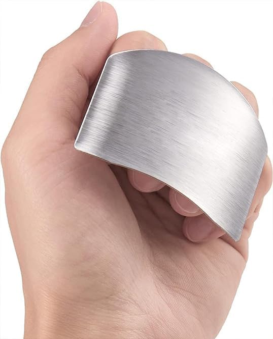 Akkya stainless steel finger guards for cutting knives