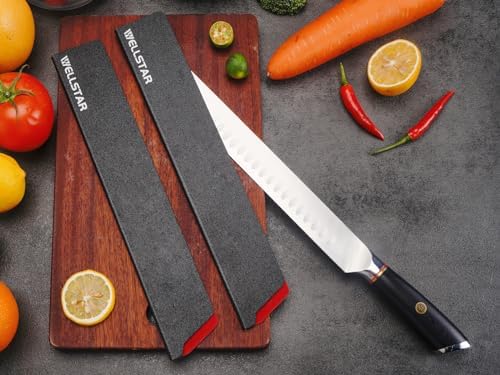 WELLSTAR 2-Piece Knife Edge Guards Set Durable Kitchen Tool Protection