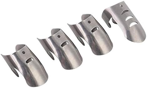 Noennull Stainless Steel Finger Guards Protect Hands While Cooking Eating