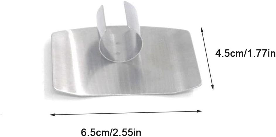 Stainless Steel Finger Guard for Safe Kitchen Use