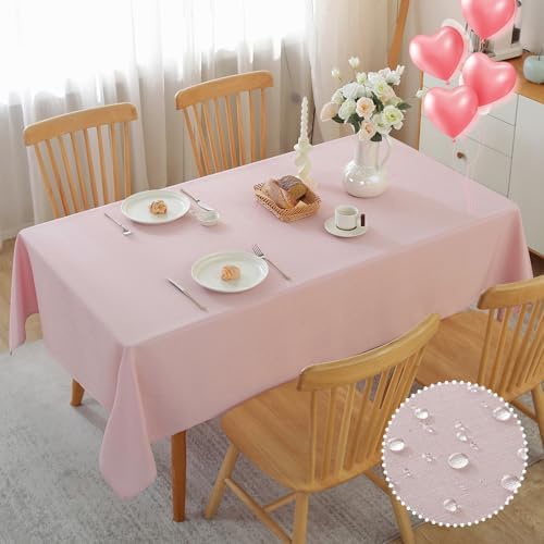 Alsoo Light Pink 60x90 Rectangle Table Cloth