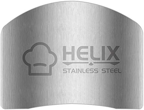 2-Piece Stainless Steel Finger Guards for Safety in the Kitchen