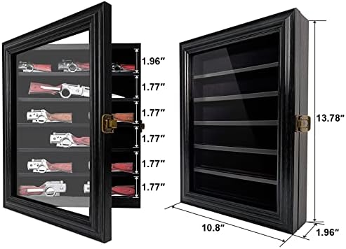 Ultimate Knife Display Case with HD Glass Shelves