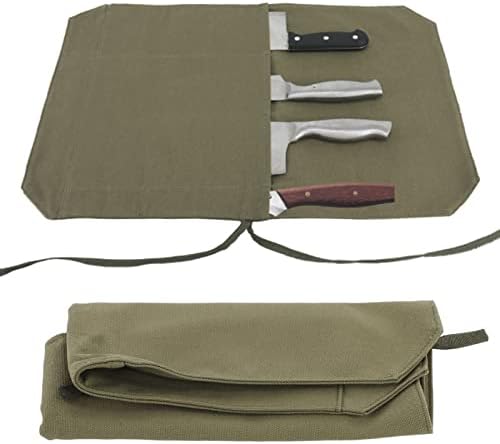 Equulup 4-Slot Knife Roll Bag