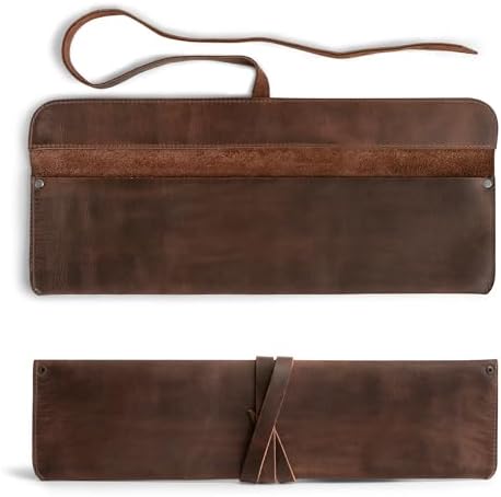Cast Leather Co Handmade Full Grain Leather Knife Case