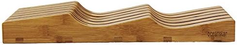 Bamboo Knife Organizer