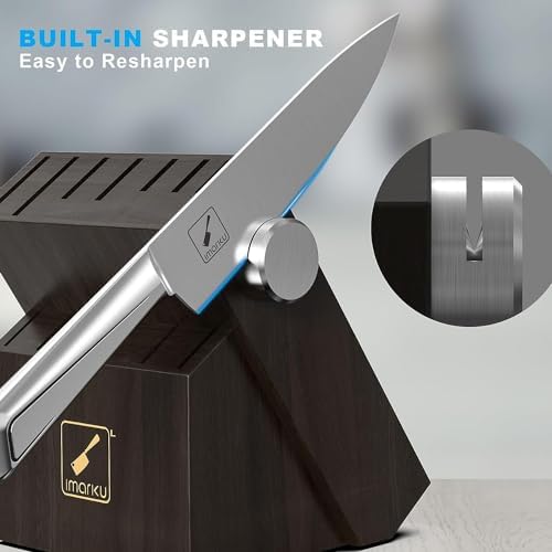 14-Piece Knife Set with Built-In Sharpener